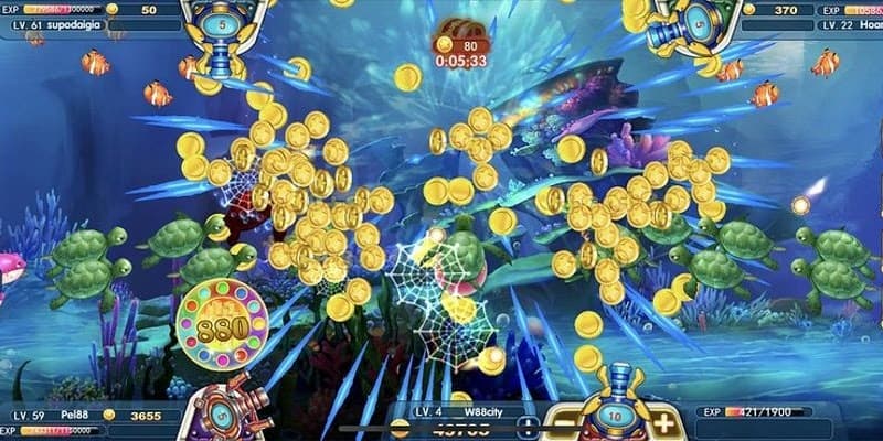 Chiến thuật bắn tăng đạn tại cổng game