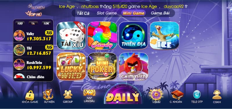 Sumvip Club - Cổng Game Uy Tín Nhất Dành Cho Anh Em Cược Thủ 4 Mini game ngập tràn tiền thưởng tại Sumvip club