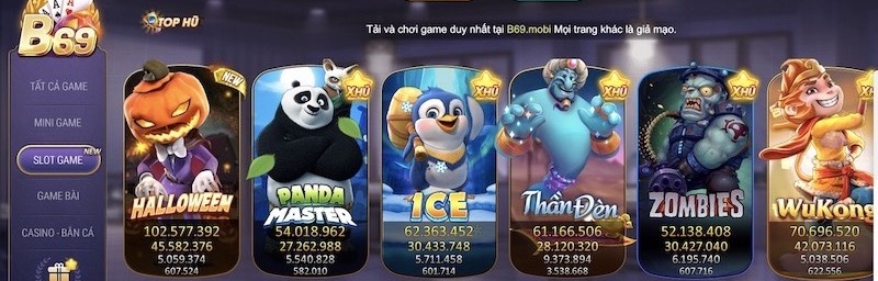 Game slot tại B69