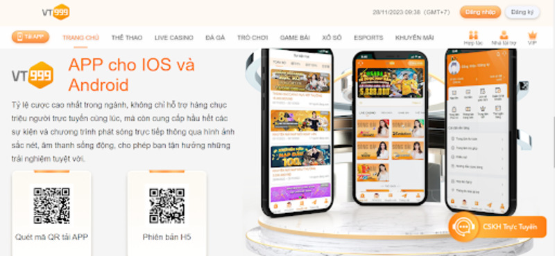 Cách tải ứng dụng VT999 về thiết bị